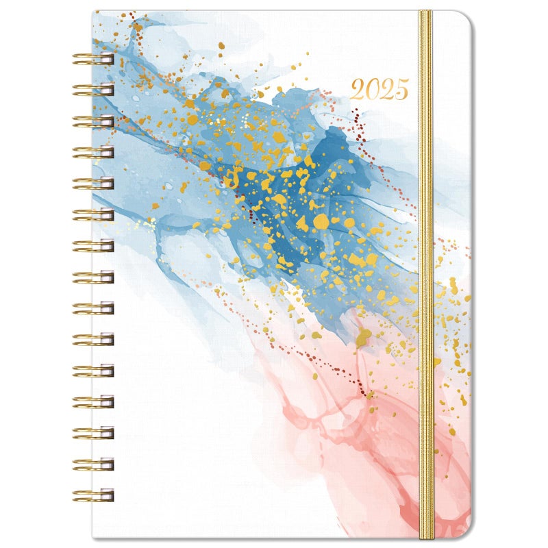 Coboll Planner 2025-2025 Planner Weekly and Monthly from January 2025 - December 2025, 8.5 ' ' X 6.4 ' ', 2025 Planner 12 Month with Monthly Tabs, Elastic Closure, Back Pocket - Image 1